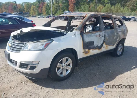 2014 Chevrolet Traverse 1Lt из США, поврежденный, VIN 1GNKVGKD3EJ270710